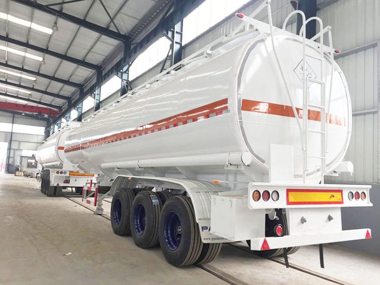 40000 liters gasoline tanker trailer