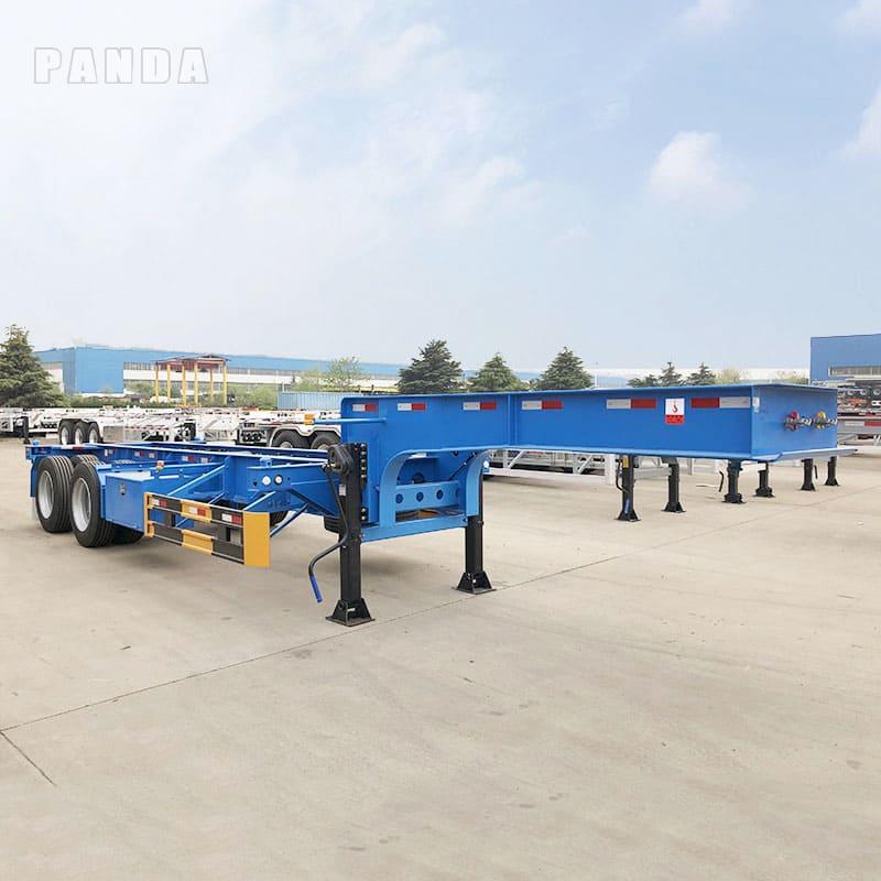 20ft ISO Tank Container Chassis Trailer - Panda Mech