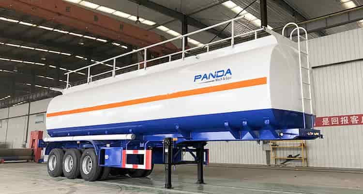 45000 liters fuel tanker trailer