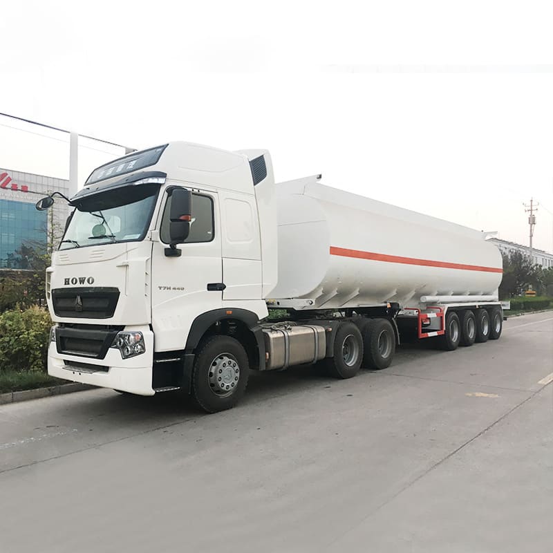 4 axle fuel tanker trailer for sale