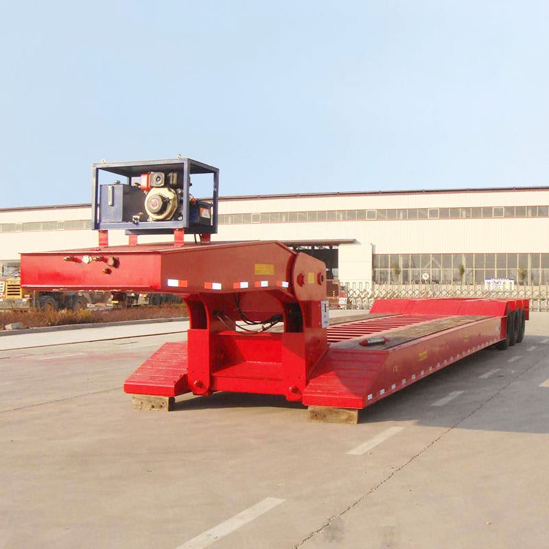 3 Axle Detachable Gooseneck Trailer Will Transport to Dominican Republic